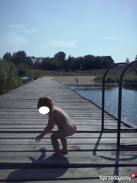 działka budowlana z domkiem jeziorem kSzczytna woda Piece