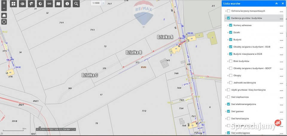 Budowlana działka w Krakowie Suchy Jar C Kraków