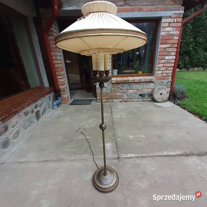 Stara Lampa Stojaca Art Deco Resko Sprzedajemy Pl