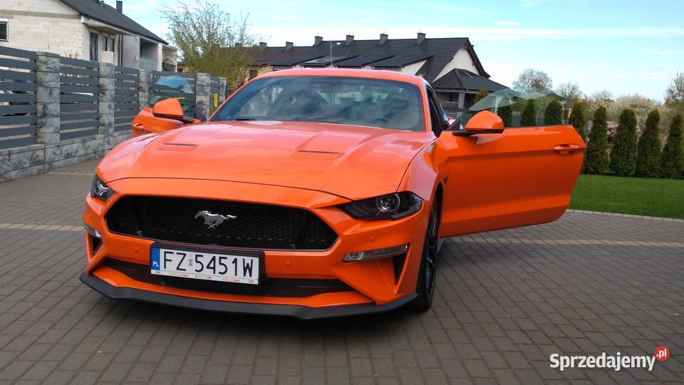 FORD MUSTANG GT V8 450 SALON POLSKA 052020 autoalarm