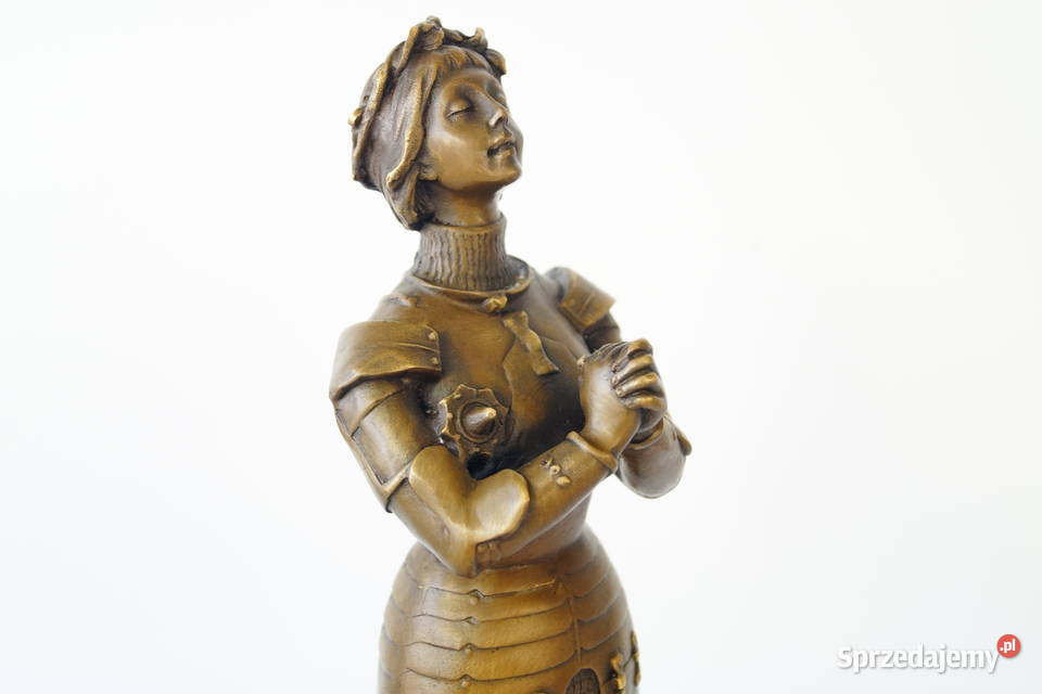 Rzeźba Joanna dArc Dziewica Orleańska Figura wielkopolskie Gizałki