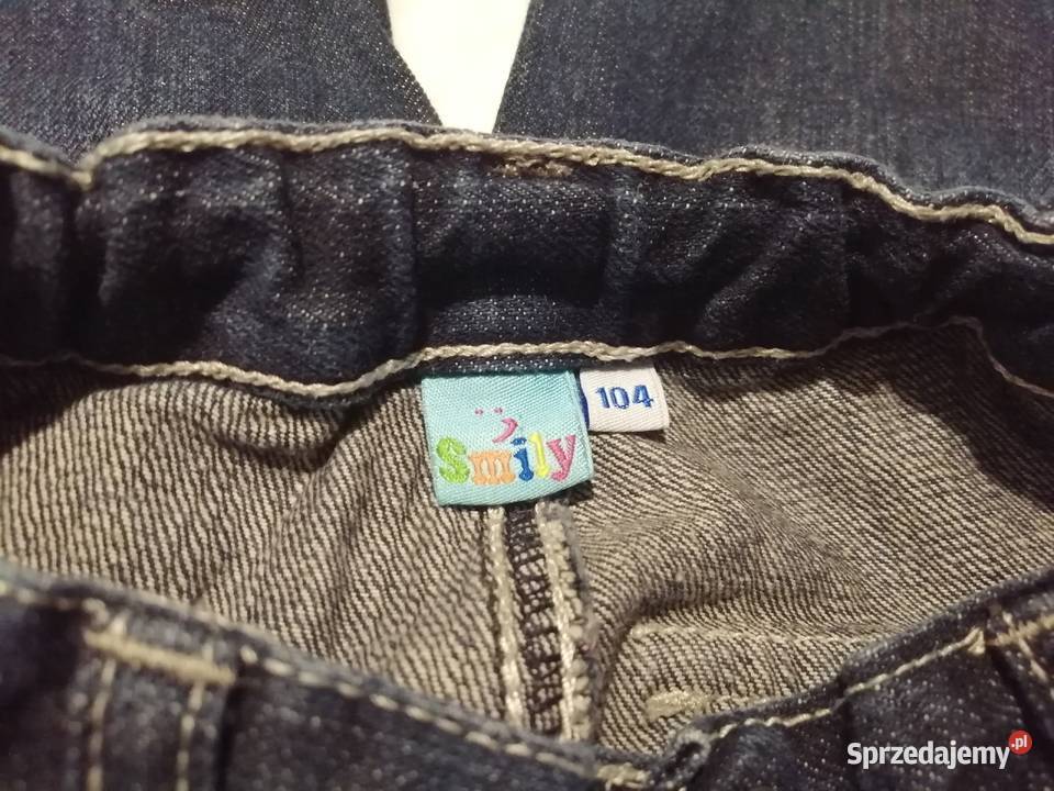 Krótkie spodenki dźinsowe chłopięce Smily 104 śląskie Czeladź sprzedam