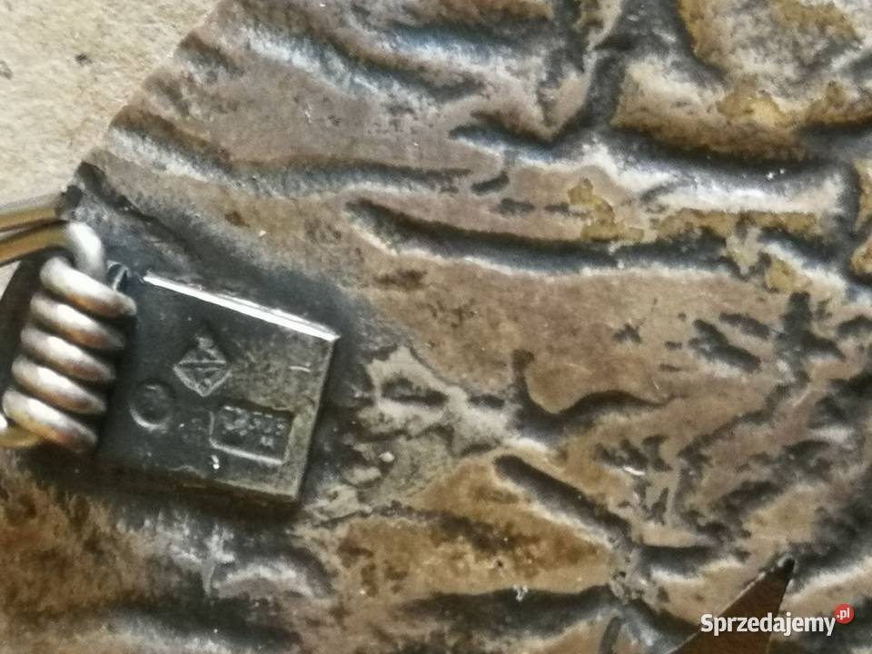 Srebrna broszka motyl WARMET CEPELIA punca KK Szczecin