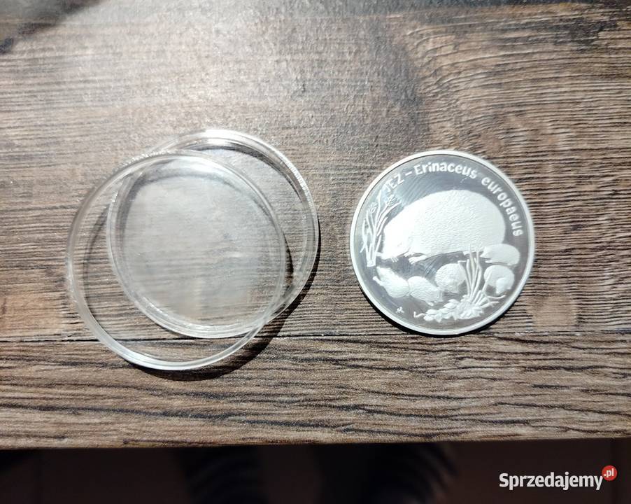 Srebrna Moneta kolekcjonerska 20 z 1996r Jeż sprzedam