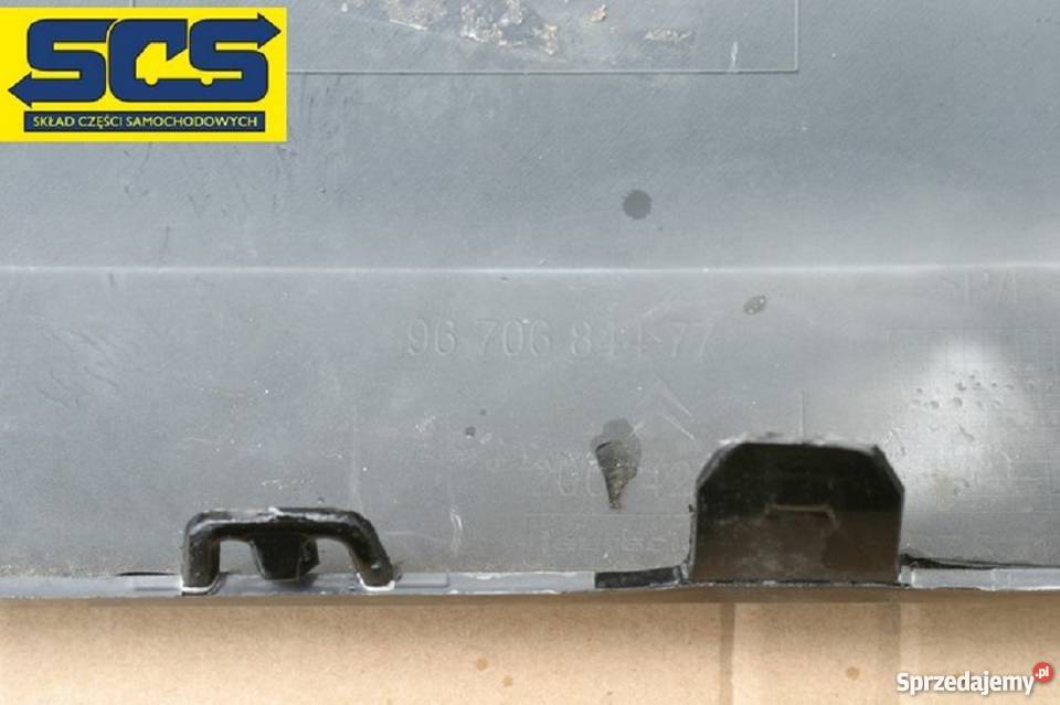 CITROEN DS4 ZDERZAK TYLNY TYŁ PDC 1115 Karoseria Bieleń