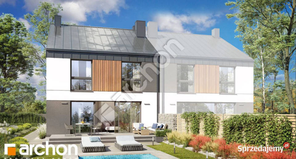 Dom bliźniak 176m2 Banino