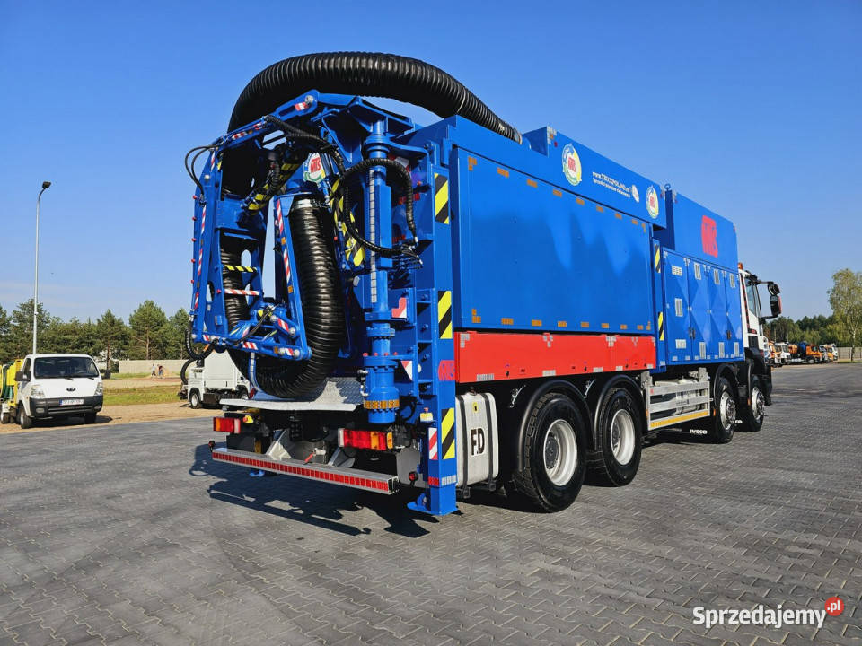 Iveco MTS 4 x turbina odkurzacz koparka ssąca