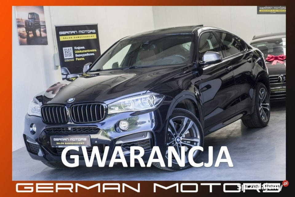 BMW X6 Indyvidual Dociągi Kamera 360 Bang