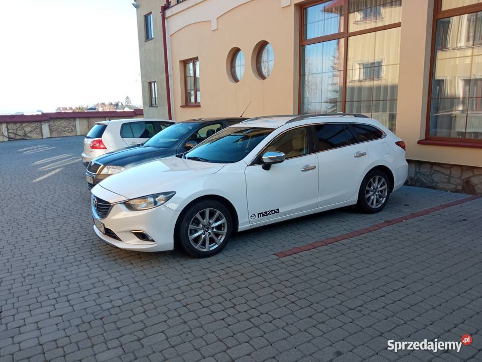 Mazda 6 Kombi SKYACTIV biała perła Gorlice sprzedam
