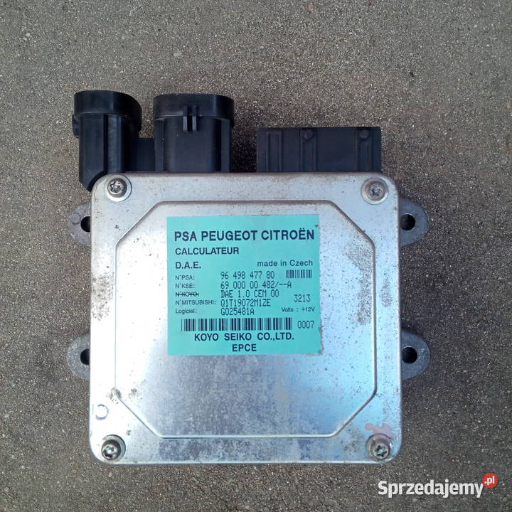 Citroen C3 Moduł Sterownik wspomagania Dębica