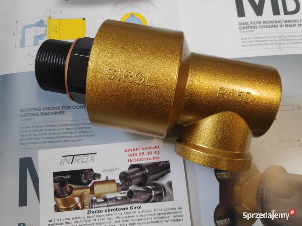 Złącze obrotowe powietrze próżnia 112 pomorskie Sopot sprzedam