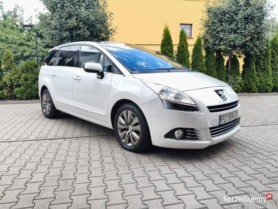 Peugeot 5008 20 HDi 150 7 OSÓB Panoramadach immobilizer wielkopolskie Poznań