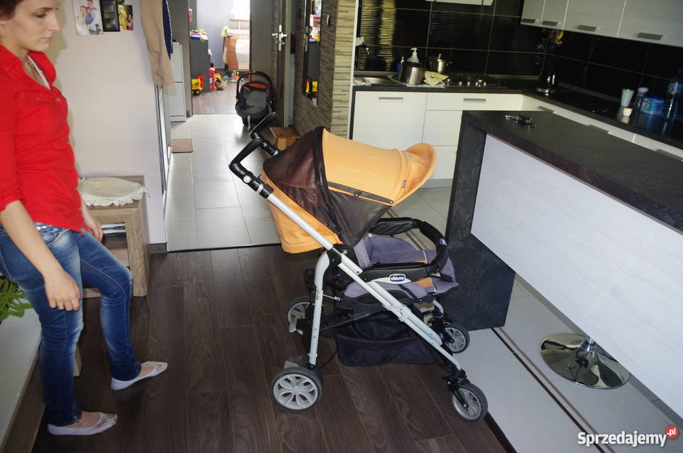 Wózek chicco 3 w 1 gondola spacerówka fotelik Zdejmowana tapicerka  Żory