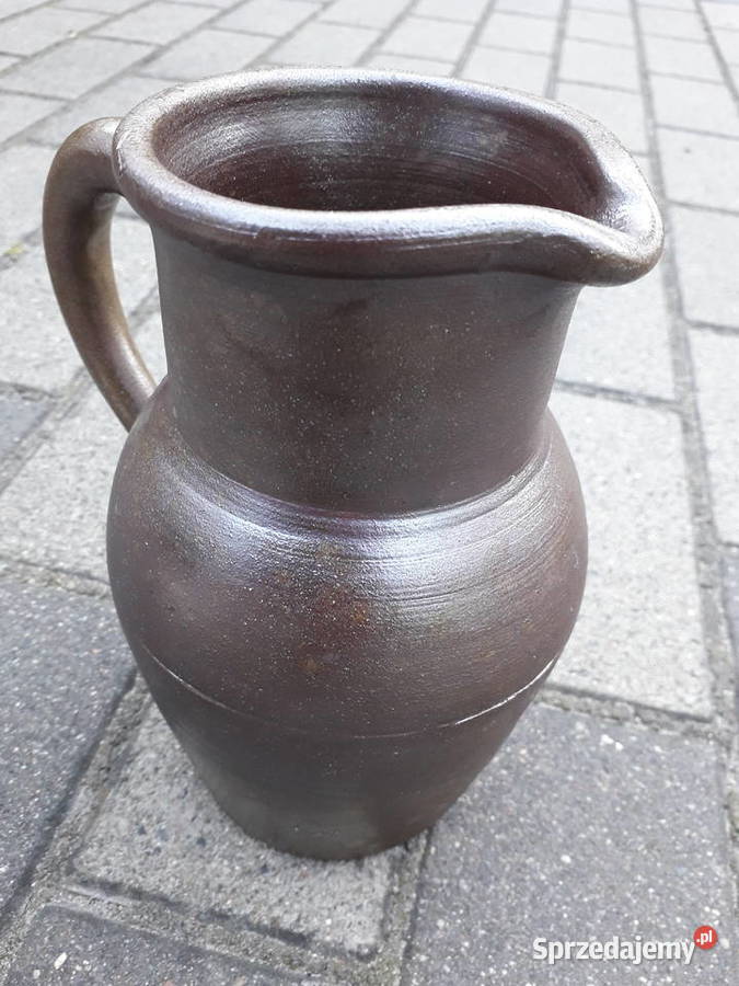 Dzbanek wazon vintage szkliwiony mazowieckie Warszawa