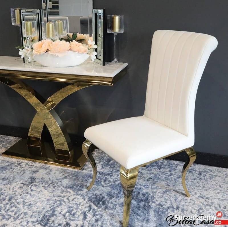 Krzesła glamour Stanley Stal Srebrna Złota RÓŻNE mazowieckie Warszawa