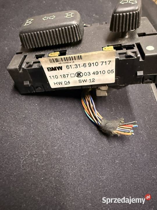 Bmw e39 panel regulacji fotela zachodniopomorskie Goleniów sprzedam