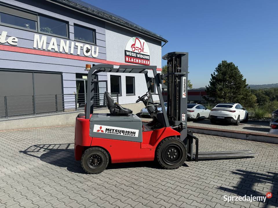 Elektryczny wózek widłowy Mitsubishi FB30PN Mogilany