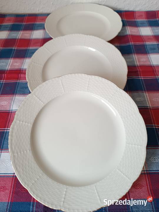 Talerze deserowe meissen KPM Porcelana i szkło Gorlice