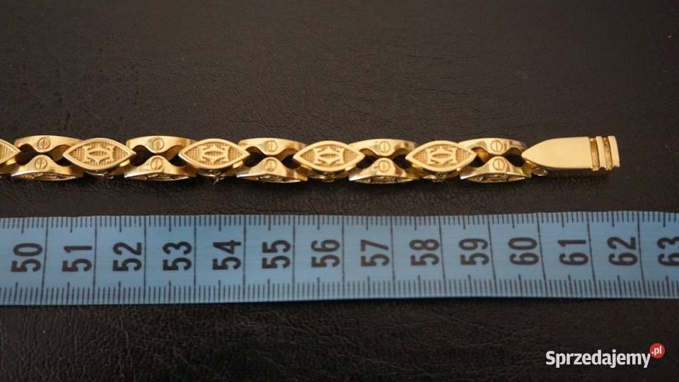 NOWY ZŁOTY ŁAŃCUSZEK AWANGARDOWY SPLOT 125G Warszawa