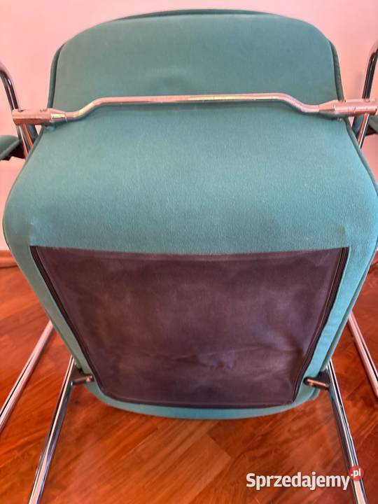 Komplet 4x krzesło z oparciem vintage w stylu 45.5cm mazowieckie
