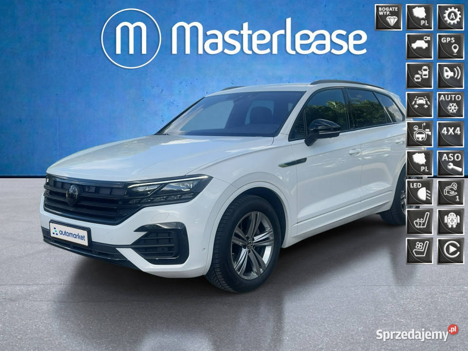 Volkswagen Touareg 30 V6 TDI SCR 4Mot Atmosphere pełny VAT Warszawa sprzedam