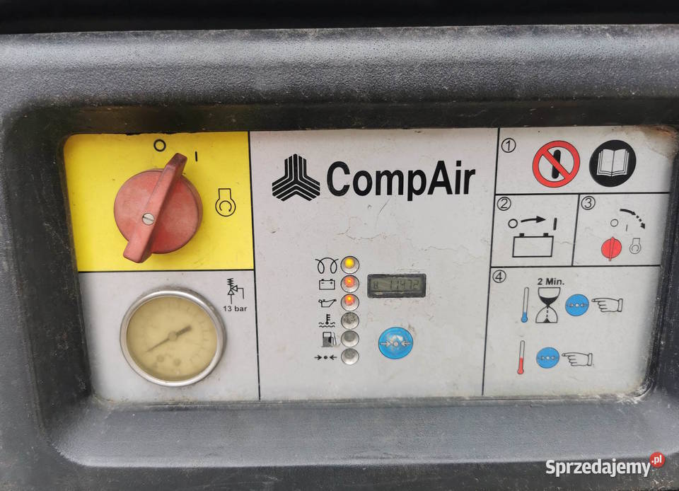 Kompresor spalinowy śrubowy Compair C42 małopolskie