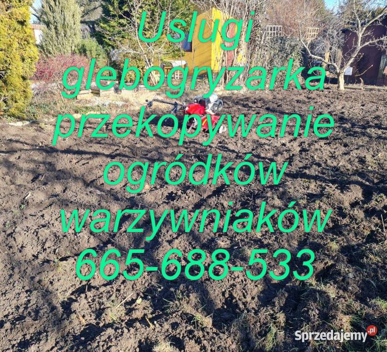 Usligi glebogryzarka przekopywanie