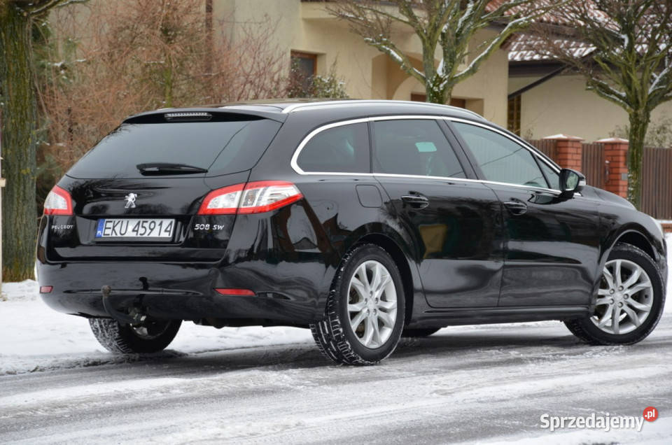 Peugeot 508 SW Czarny 16eHDI 114 Serwis Panorama Kutno