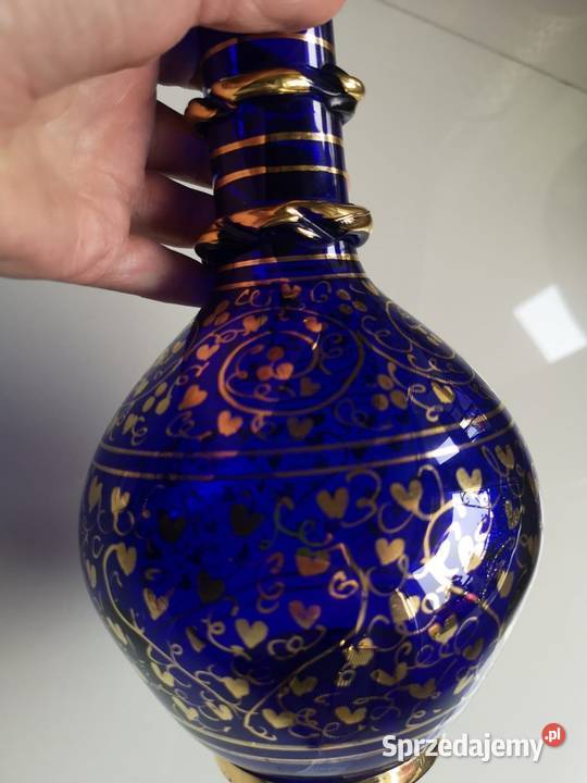 Wazon kobaltowy zdobiony Toruń