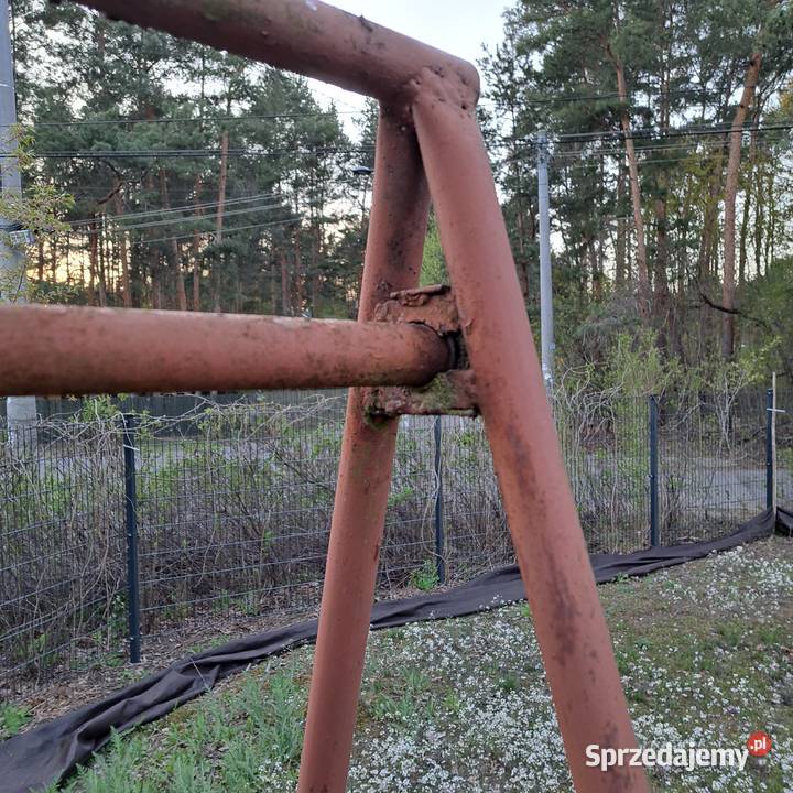 HUŚTAWKA METALOWA ogrodowa na plac zabaw solidna sprzedam