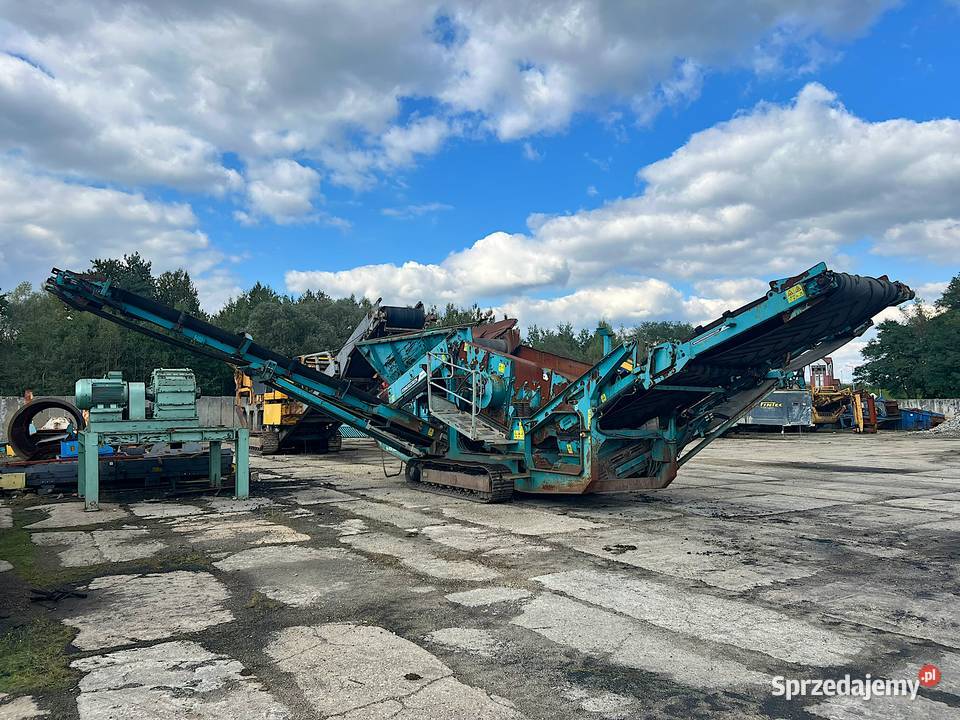 Przesiewacz Powerscreen Warrior 800 Pozostałe Zator