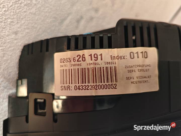 LICZNIK ZEGARY AUDI A4 B7 25 TDI 8E0920931L Warszawa