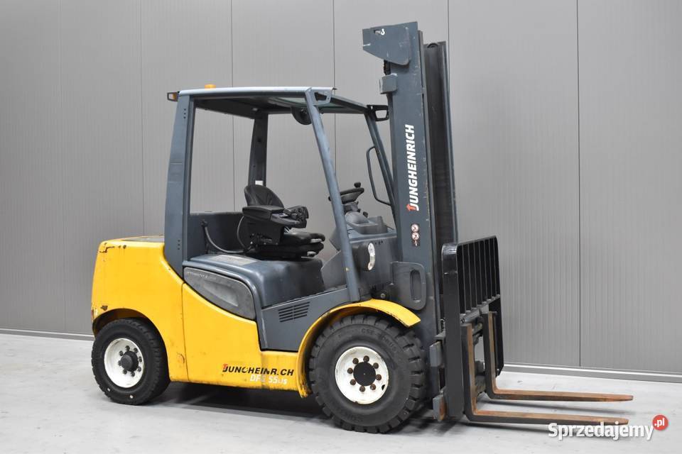 Wózek widłwy JUNGHEINRICH DFG 550s 5000 udzwigu Czechy