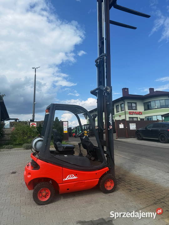 wózek widłowy LINDE H16T03 1600 Triplex 590m Działoszyn sprzedam