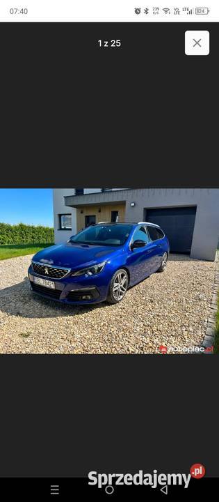 Peugeot 308 śląskie