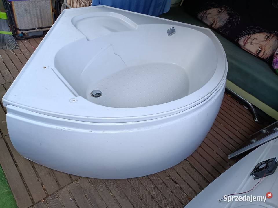 Wannokabina prysznicowa z hydromasażem biały
