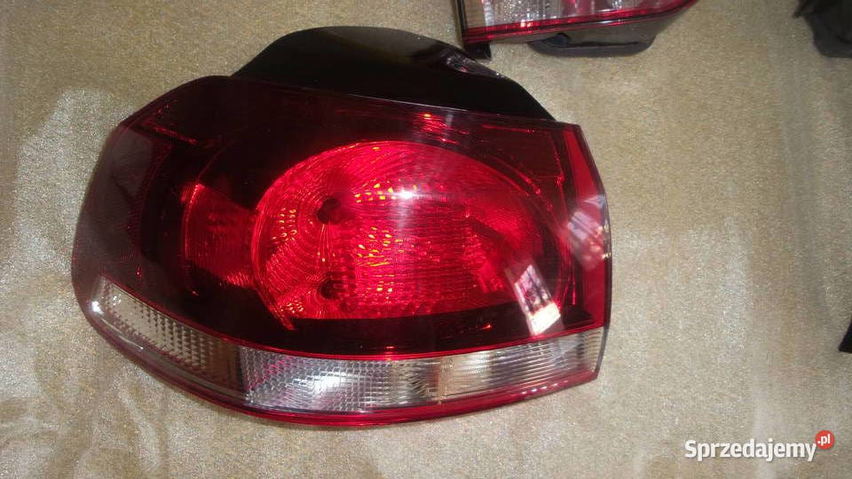 Vw Golf VI GTI lampy tynie komplet Europa Czarnt Łódź