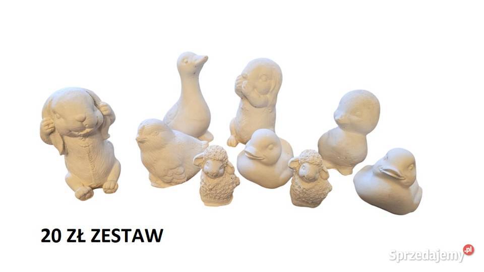 Figurki gipsowe do malowania odlew gipsowy Wrocław sprzedam