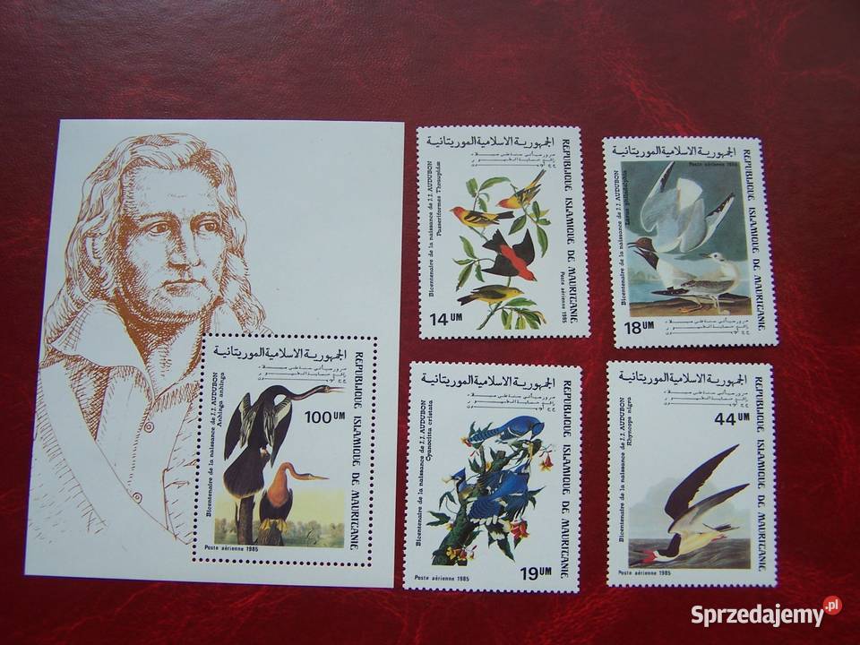 Mauretania 1985 MNH Mi 85255 Fauna Ptaki Tychy