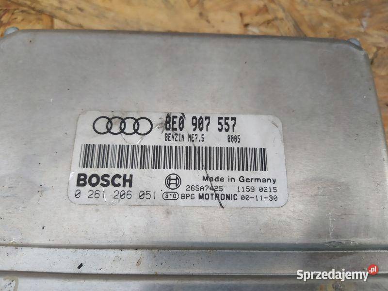 STEROWNIK SILNIKA KOMPUTER AUDI A4B6 8E0907557 Gliwice