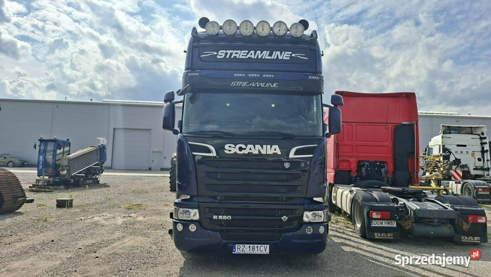 Scania R 580 LA 6x4 ES Topline E6 265t Grójec