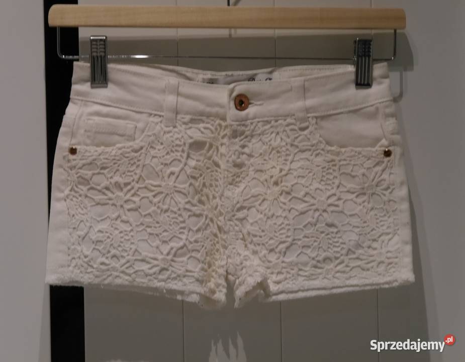 Denim Co spodenki haftowana koronka 128 134 Wrocław