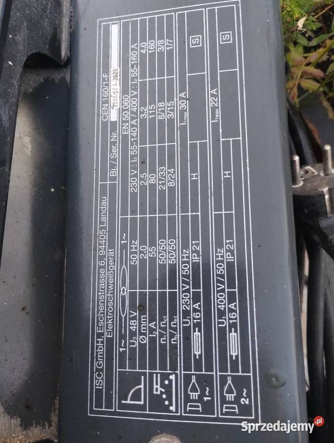 Spawarka 240380v