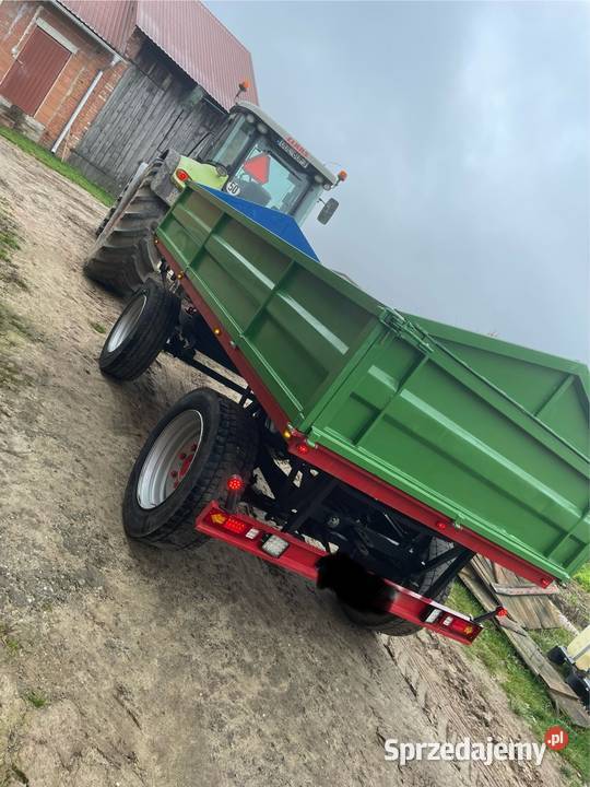 Przyczepa wywrotka THK nieuszkodzony Olesno