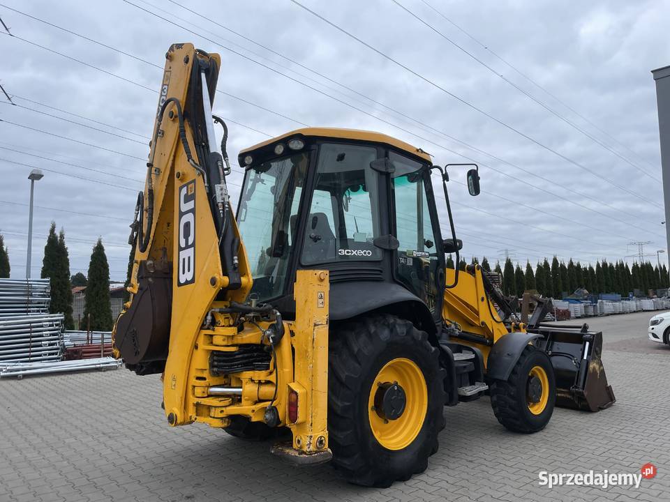 Koparko Ładowarka JCB 3CX 2016 5200 mth joystick wielkopolskie Ślesin