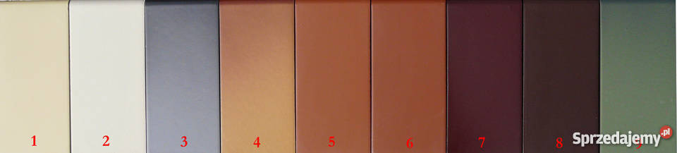 Parapet zewnętrzny klinkierowy ceramiczny PŁYTKI Trzebnica