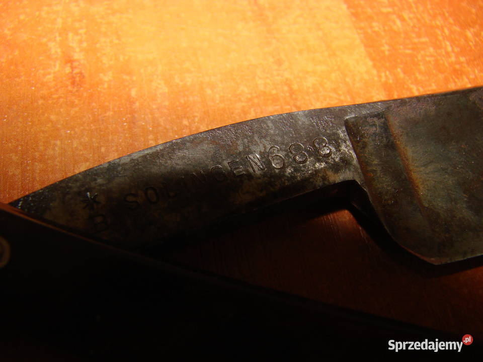 BSolingen 688 stara brzytwa pomorskie Pruszcz Gdański sprzedam