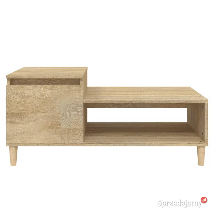 Stolik kawowy dąb sonoma 100x50x45 materiał Warszawa