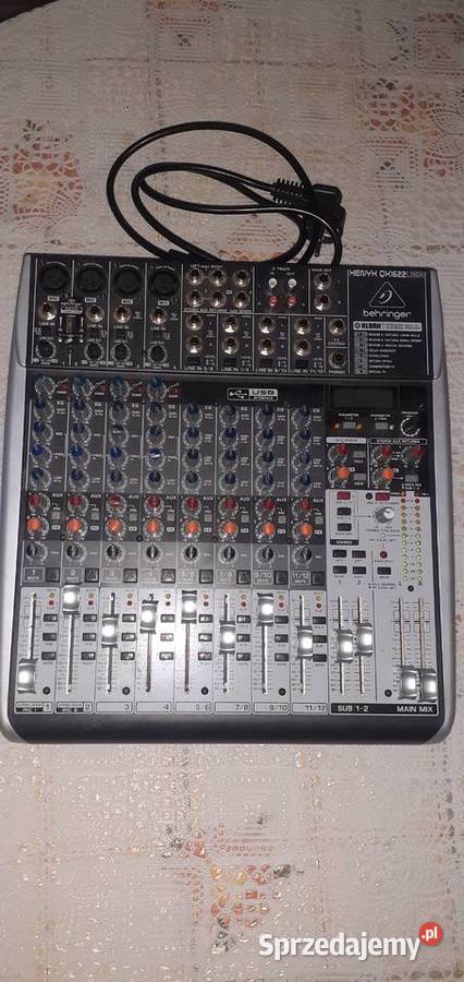 Mikser Behringer XENYX QX1622USB mikser z Pozostałe Audio