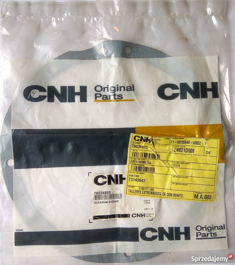 Uszczelka CNH 73143047 równiarki Holland Stalowa Wola